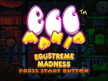 Egg Mania Eggstreme Madness (USA) screen shot title